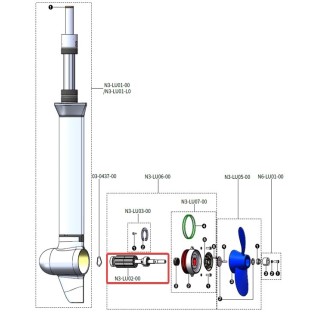 Navy 3 Rotor Assy. (N3-LU02-00)