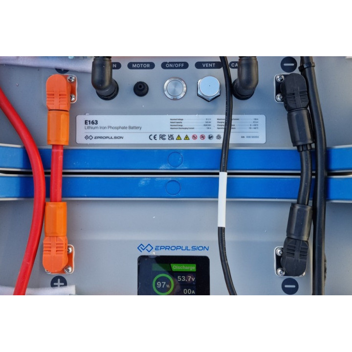 E-Serie Verbindungskabel-Set für E60/E100/E163, 0.15m (Plus und Minus) (EB-CP09-00)