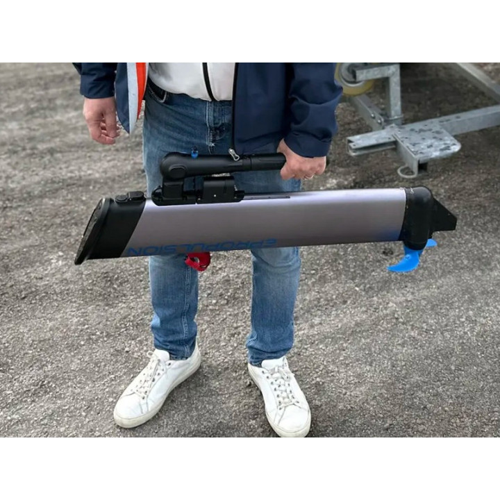 eLite Aussenborder Langschaft, 500W (Komplettset inkl. Batterie, Tasche und Ladegerät) (EL-0500-L0)