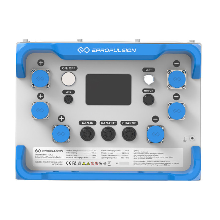 E-Serie E100 - Lithium-Eisen-Phosphat Batterie - 48V (EB-0100-00)